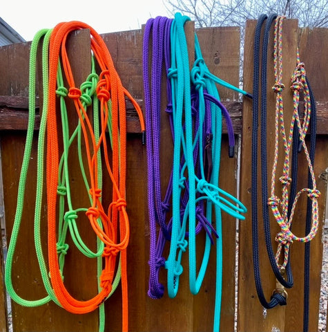 Clinician Style Stiff Rope Halters